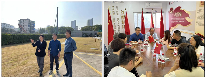 项目部与社区开展党建联建，共同探讨一期  、二期的改进提升.jpg